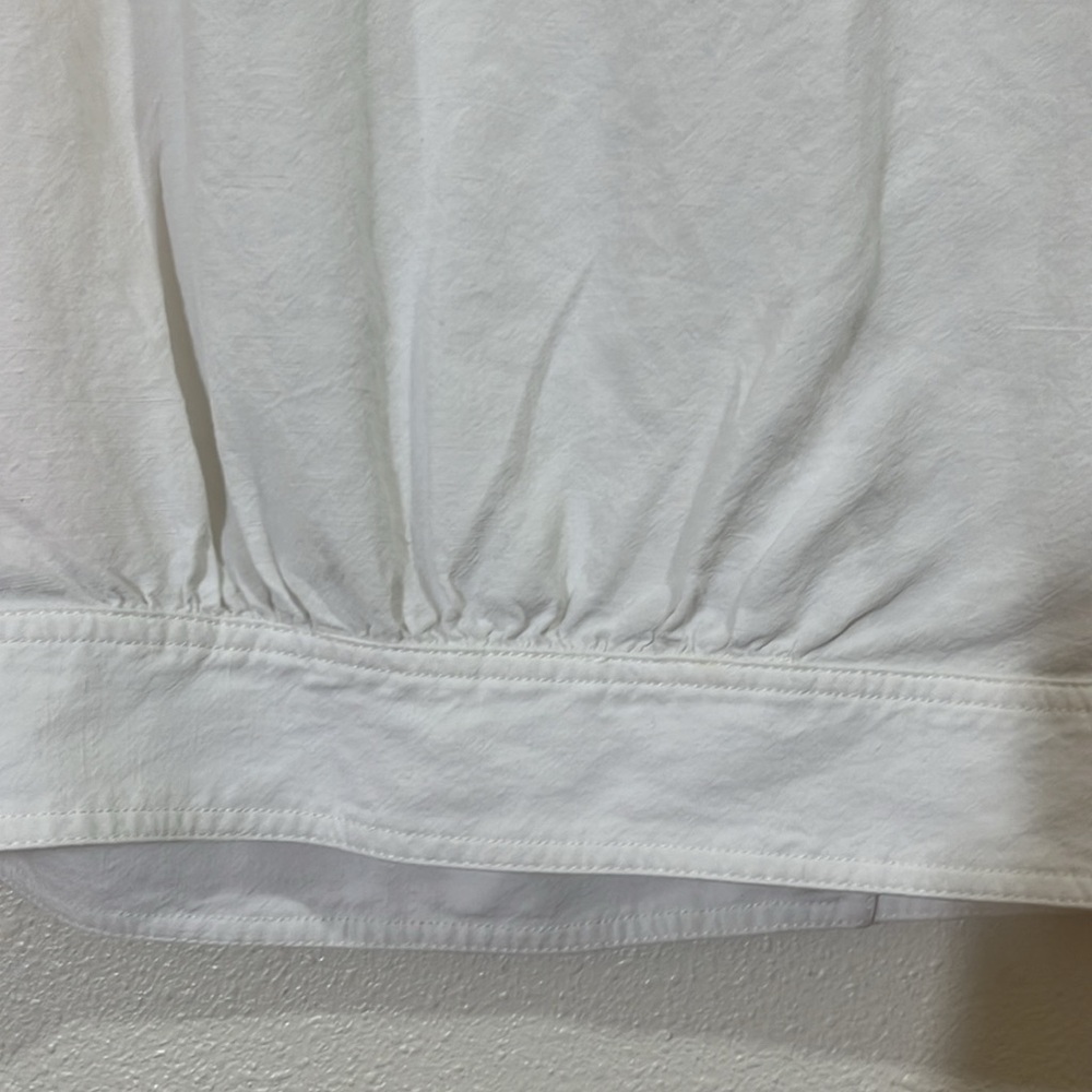 Cabi part linen white, short jacket. Long sleeved. Size Small - Picture 6 of 7